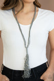 Paparazzi Hand-Knotted Knockout - Silver