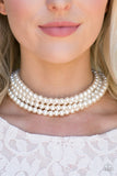 Vintage Romance - White Choker