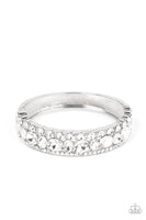 Paparazzi Mega Megawatt - White Bracelet