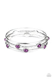 Paparazzi Bangle Belle - Purple