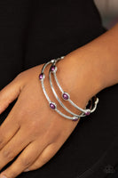 Paparazzi Bangle Belle - Purple