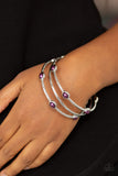 Paparazzi Bangle Belle - Purple