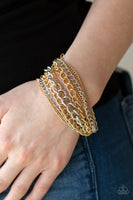 Paparazzi Metallic Horizon - Black
