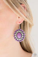 Paparazzi Stone Solstice - Purple Earrings