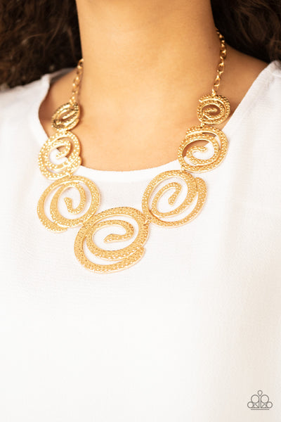 Statement Swirl - Gold