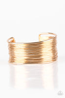 Paparazzi Wire Warrior - Gold