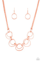 Paparazzi Asymmetrical Adornment - Copper