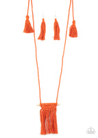 Paparazzi Between You and MACRAME - Orange