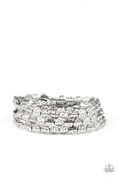 Paparazzi Hammered Heirloom - Silver