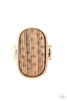 Paparazzi Reclaimed Refinement - Gold Ring