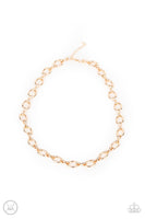 Paparazzi Craveable Couture - Gold Choker