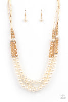 Paparazzi Powerhouse Perfection - Gold Necklace