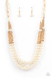 Paparazzi Powerhouse Perfection - Gold Necklace