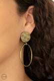 Undeniably Urban - Brass Earring