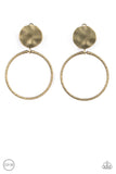 Undeniably Urban - Brass Earring