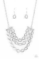 Paparazzi Repeat After Me - Silver Necklace