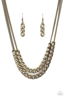 Paparazzi Urban Culture - Brass Necklace