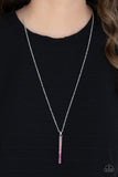 Paparazzi Tower Of Transcendence - Pink Necklace