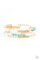 Paparazzi Infinitely Dreamy - Gold Bracelet