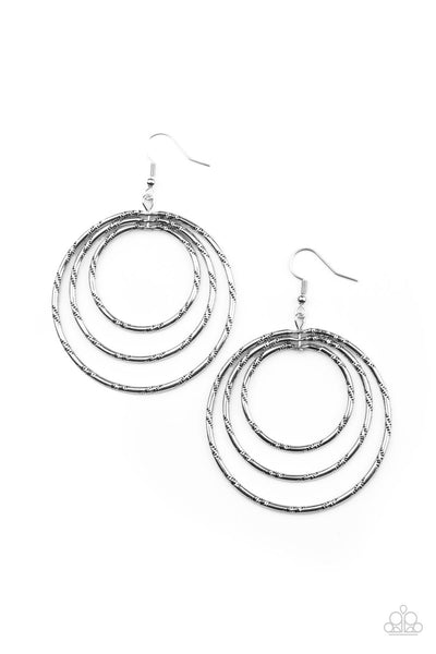 Vintage Vertigo - Silver Earring