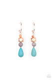 Paparazzi Boulevard Stroll - Copper Earrings