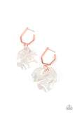 Paparazzi Jaw-Droppingly Jelly - Copper Earring