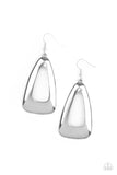 Paparazzi Irresistibly Industrial - Silver Earrings