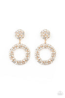 Paparazzi Party Ensemble - Gold Earring