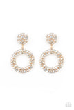 Paparazzi Party Ensemble - Gold Earring