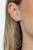 Paparazzi Gazebo Garden - Copper Earring