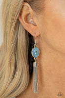 Paparazzi Oceanic Opalescence - Blue Earrings