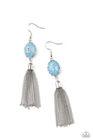 Paparazzi Oceanic Opalescence - Blue Earrings