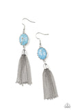 Paparazzi Oceanic Opalescence - Blue Earrings