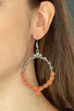 Paparazzi Thai Treasures - Orange Earring