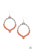 Paparazzi Thai Treasures - Orange Earring