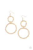 Twist of FABULOUS - Gold Earring