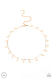 Paparazzi Little Miss Americana - Gold Necklace