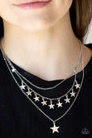 Americana Girl - Silver Necklace