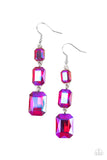 Paparazzi Cosmic Red Carpet - Pink Earrings