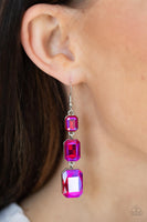 Paparazzi Cosmic Red Carpet - Pink Earrings