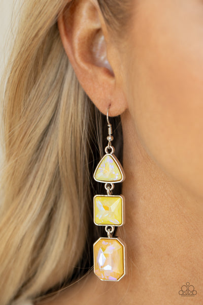 Paparazzi Cosmic Culture - Yellow Earring