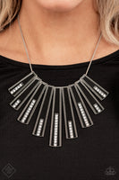 Paparazzi FAN-tastically Deco - Black Necklace