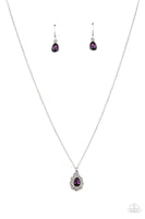 Paparazzi Vintage Validation - Purple Necklace