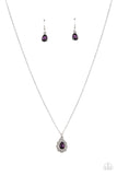 Paparazzi Vintage Validation - Purple Necklace