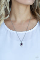 Paparazzi Vintage Validation - Purple Necklace