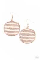 Sunrise Stunner - Rose Gold Earring