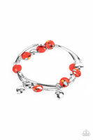 Paparazzi Terrazzo Territory - Red Bracelet