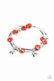 Paparazzi Terrazzo Territory - Red Bracelet