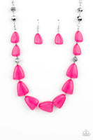 Tenaciously Tangy - Pink Necklace