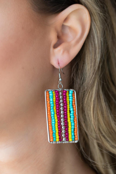 Paparazzi Beadwork Wonder - Multi Earring